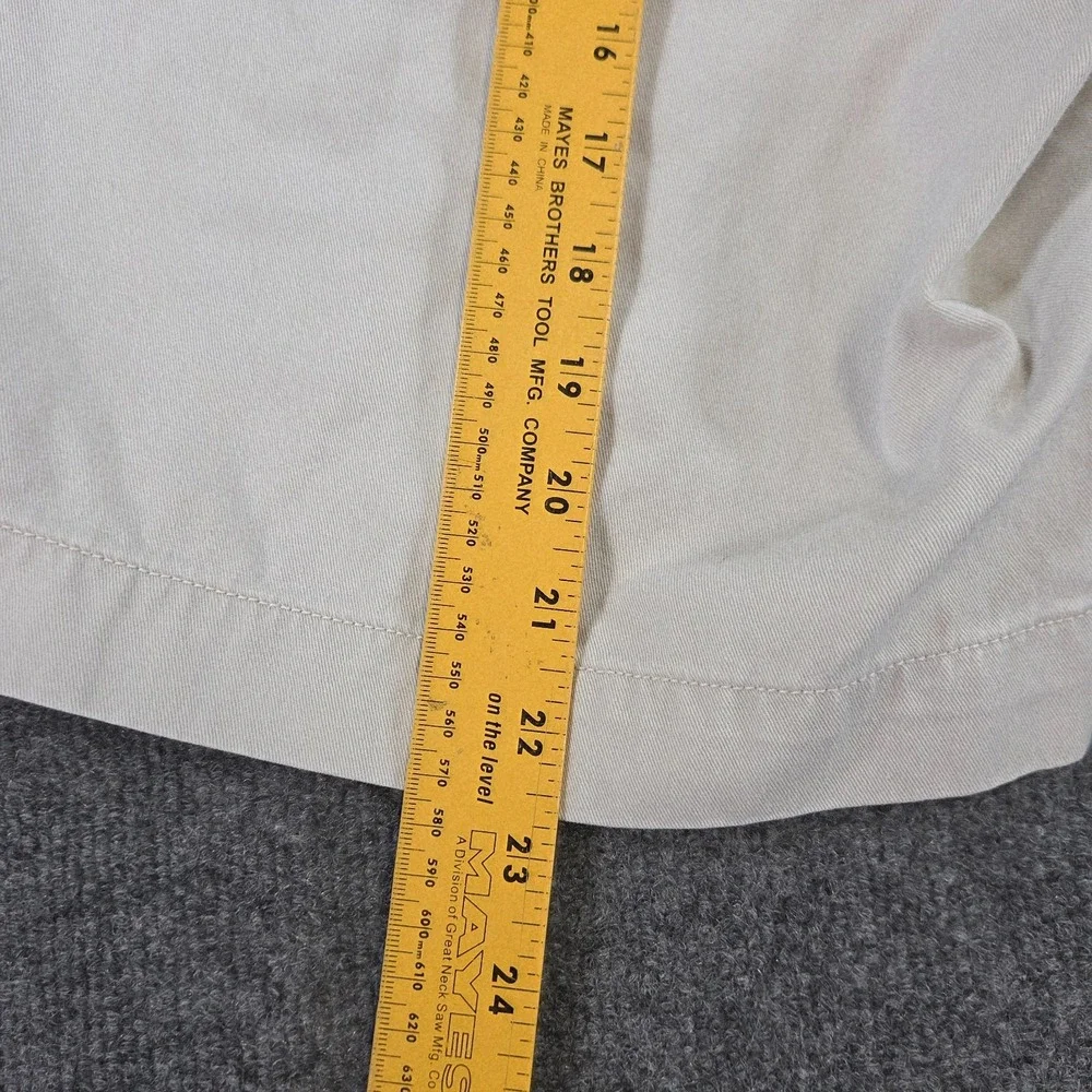 Polo Ralph Lauren Mens 40 Beige Relaxed Fit Chino Shorts 9 Inseam